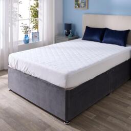 Downland Extra Deep Cotton Mattress Protector - thumbnail 2