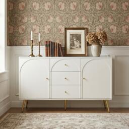 Urban Meuble Modern White Console Table - thumbnail 2