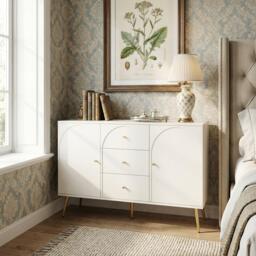 Urban Meuble Modern White Console Table - thumbnail 4