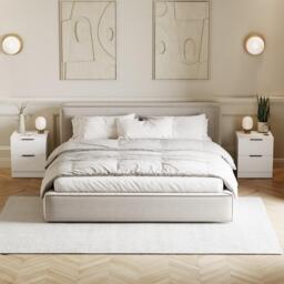 Lassic Trega 2 Drawer Bedside Chest - thumbnail 8