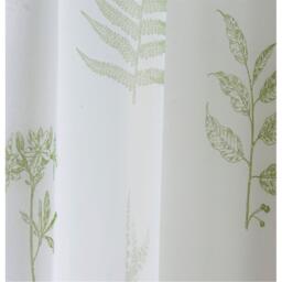 Enhanced Living Bracken All Over Leaf Voile Panel - Pair - thumbnail 2