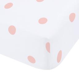 Catherine Lansfield Brushed Polka Dot Cotton Fitted Sheet - thumbnail 3