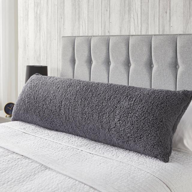 Downland Teddy Fleece Bolster Pillow - image 1
