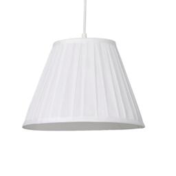 Lighting Collection Taper Pleat Silk Shade - thumbnail 3