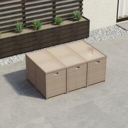 Lassic Garden Vida Cuba 10 Seater Rattan Set - thumbnail 9