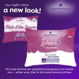 Slumberdown Feels Like Down Medium Pillow - thumbnail 9
