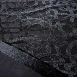 Catherine Lansfield Lattice Cut Velvet Duvet Cover Set - thumbnail 3