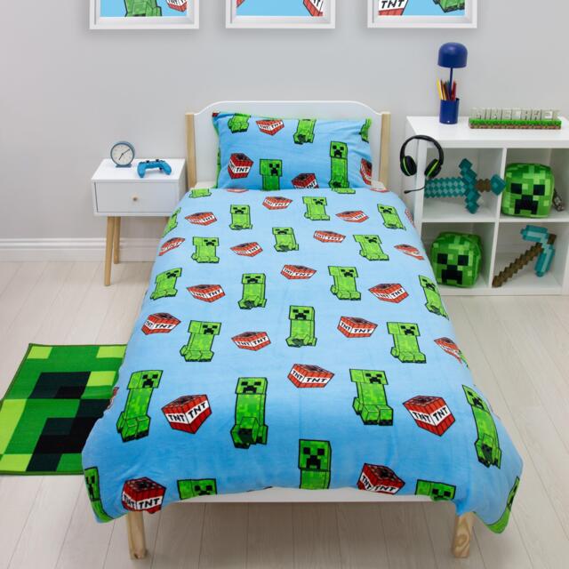 Minecraft Minecraft Warmer Single Fleece Duvet - image 1