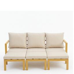Linea Extendable Garden Sofa Set - thumbnail 4