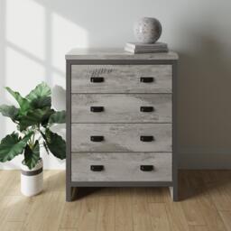 GFW GFW Boston 4 Drawer Chest of Drawers