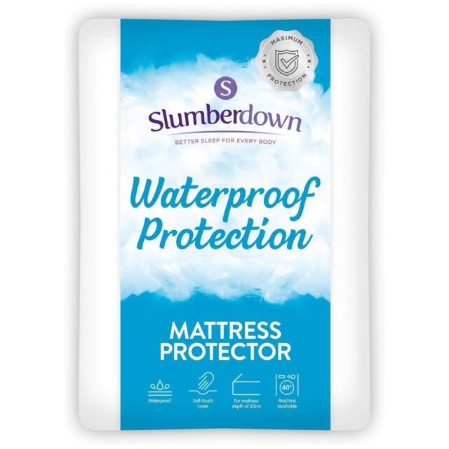 Slumberdown Waterproof Mattress Protector - image 1