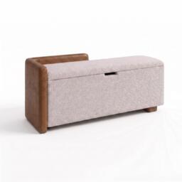 Sofa.com Albie Storage Bench in Caramello/ Ash