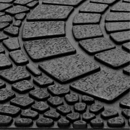 JVL Mosaic Rubber Scraper Doormat - thumbnail 5
