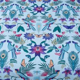 Catherine Lansfield Mya Tropical Floral Reversible Duvet Cover Set - thumbnail 4