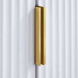 Birlea Zara 2 Door Fluted Wardrobe - thumbnail 4