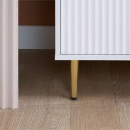 Birlea Zara 2 Door Fluted Wardrobe - thumbnail 2