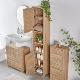 VonHaus Chester Tallboy Bathroom Cabinet - thumbnail 2