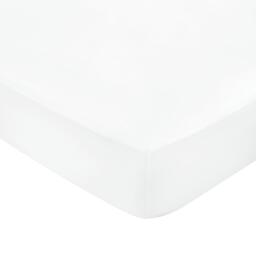 Bedeck of Belfast FINE LINENS 600TC PLAIN DYE FITTED SHEET - thumbnail 1