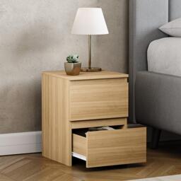 Lassic Vida Designs Denver 2 Drawer Bedside Chest - thumbnail 4