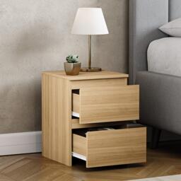 Lassic Vida Designs Denver 2 Drawer Bedside Chest - thumbnail 6