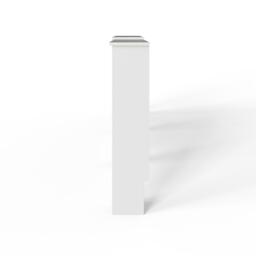 GFW Kobe Chevron Adjustable Radiator Cover White - thumbnail 9