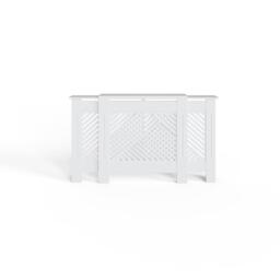 GFW Kobe Chevron Adjustable Radiator Cover White - thumbnail 8
