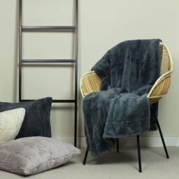 Paoletti Empress Faux Fur Throw - thumbnail 4