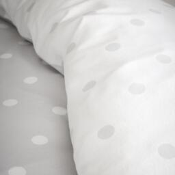 Catherine Lansfield Brushed Polka Dot Cotton Duvet Cover Set - thumbnail 4