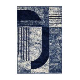 Homemaker Maestro Modern Geo Rug Navy - thumbnail 2