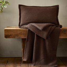 Pineapple Elephant Jaipur Chunky Waffle Cotton Cushion - thumbnail 3
