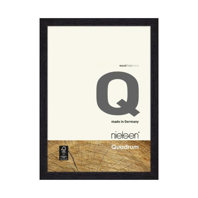 nielsen Quadrum Wooden Picture Frame with Glass Front - image 1