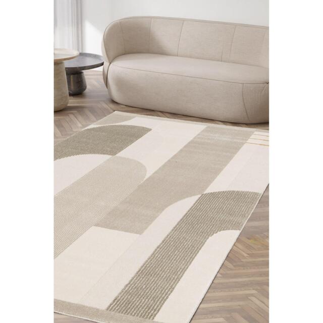 Homemaker Turin Abstract Rug Neutral - image 1