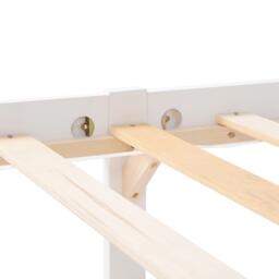 Urban Meuble Classic White Wood Bed Frame - thumbnail 8