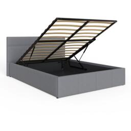 GFW End Lift Ottoman Bed Faux Leather - thumbnail 6