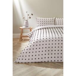 Homelife Tufted Pom Pom Duvet Set - thumbnail 1
