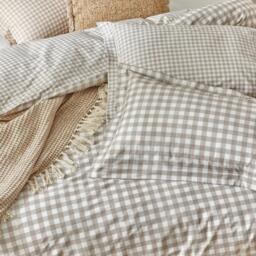 Yard Barton Gingham Check Duvet Set - thumbnail 4