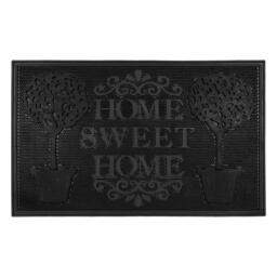 JVL Home Sweet Home Rubber Scraper Doormat - thumbnail 3