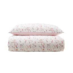 Belle & Boo Ballerina Reversible Cotton Duvet Cover Set - thumbnail 5