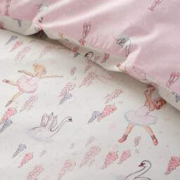 Belle & Boo Ballerina Reversible Cotton Duvet Cover Set - thumbnail 4