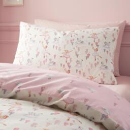 Belle & Boo Ballerina Reversible Cotton Duvet Cover Set - thumbnail 3