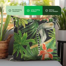 Streetwize Pair of Lemur Scatter Cushions - thumbnail 4