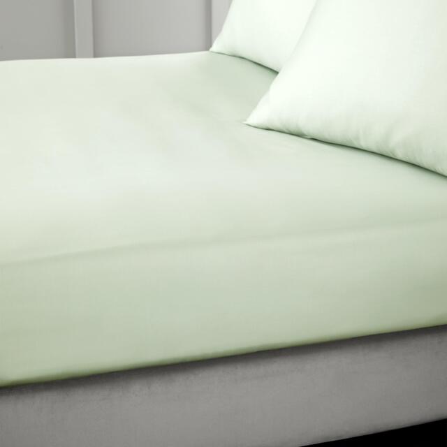 Bianca 400 Thread Count Cotton Sateen Fitted Sheet - image 1
