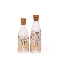 Sara Miller London Miller Chelsea Glass Oil Vinegar Set - thumbnail 1
