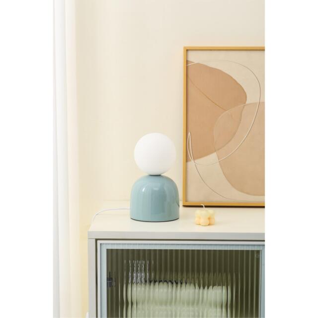 K Living Manila Blue Ceramic Table Lamp - image 1