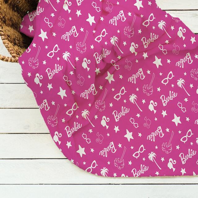 Barbie Kids' Stars Fleece Blanket - image 1