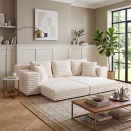 Urban Meuble Corduroy Convertible Sofa Bed - thumbnail 2