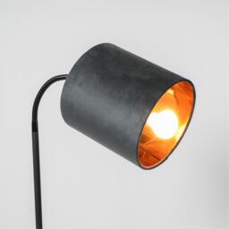 K Living Hove Floor Lamp with Grey Shade - thumbnail 4