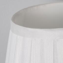 Lighting Collection Taper Pleat Silk Shade - thumbnail 2