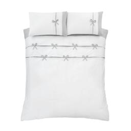 Catherine Lansfield Milo Bow Duvet Cover Set - thumbnail 5