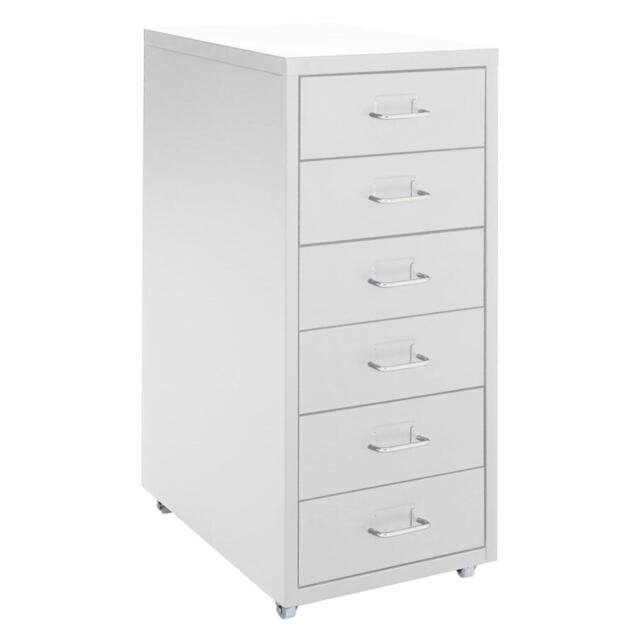 Kabinet UK Vertical File Cabinet with Wheels 6 Drawers - image 1